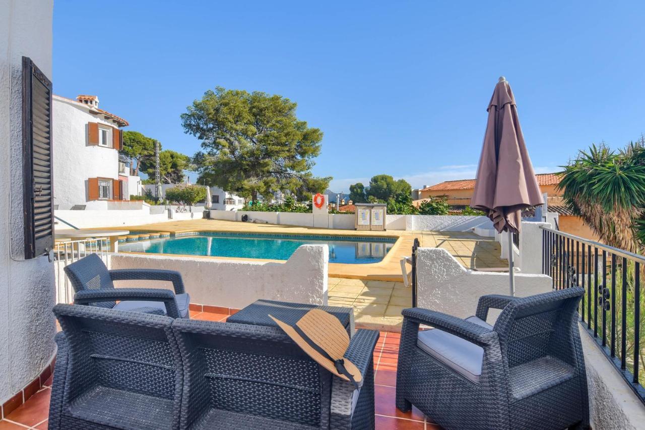 Bungalow With Seaviews In Moraira Teulada Exteriör bild