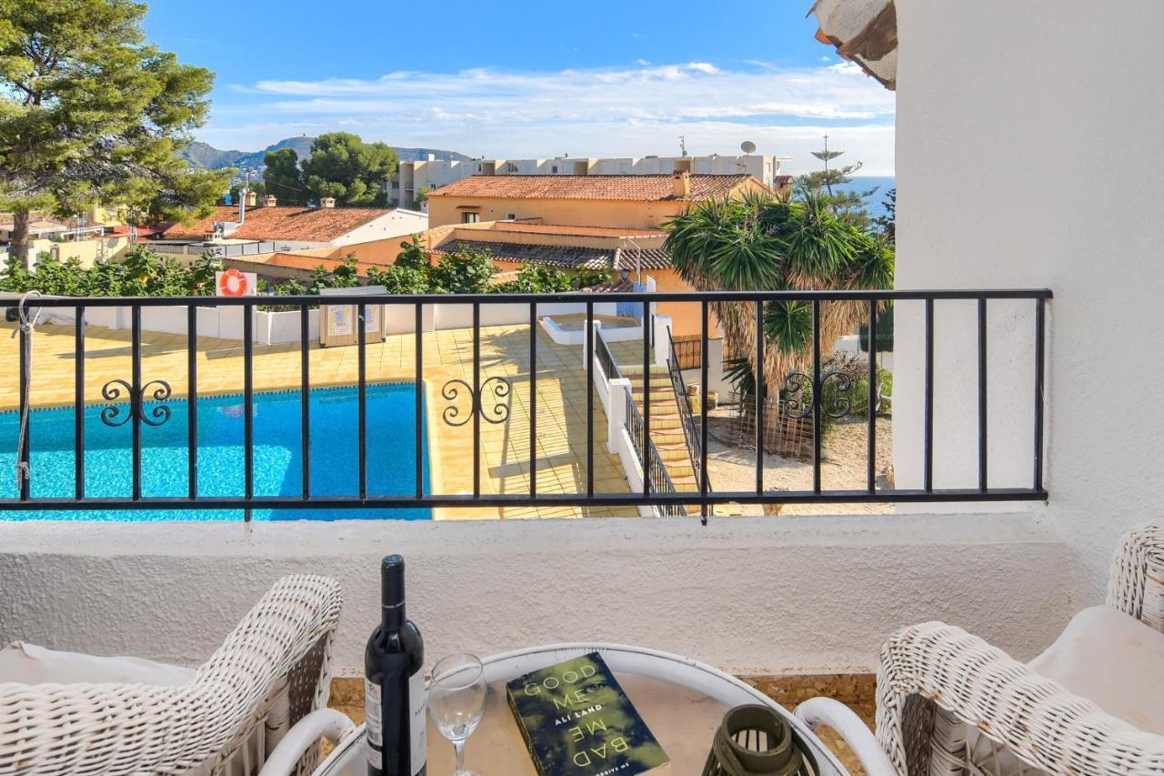Bungalow With Seaviews In Moraira Teulada Exteriör bild